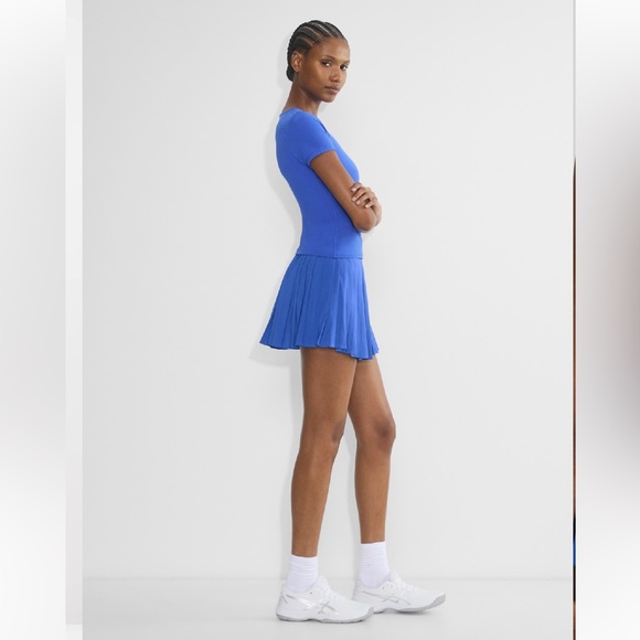 Aritzia Dresses & Skirts - NWT Aritzia TNAction Tennis Pro Skirt Cali Blue XS Pleated Athletic Skort